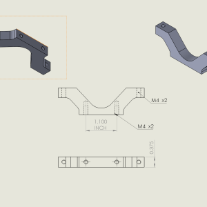 CNC Plasma Floating Head Torch Brackets - Image 3